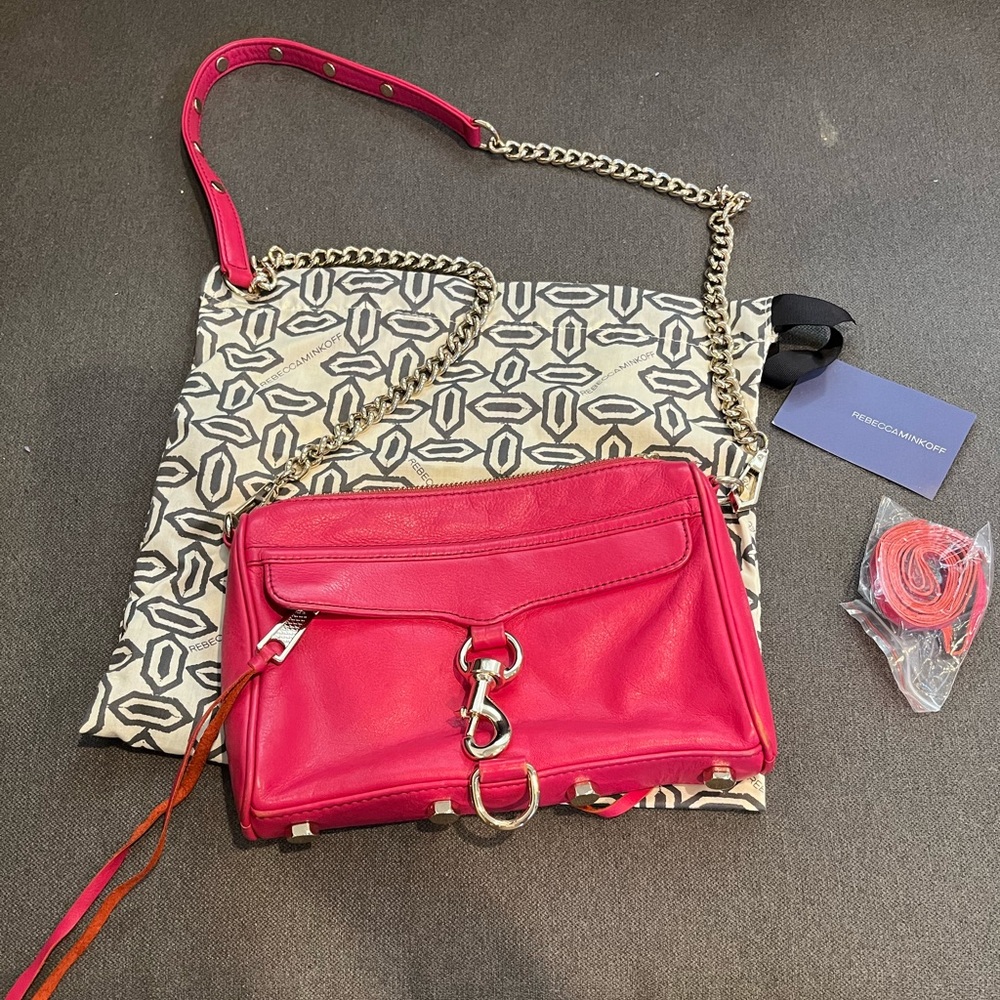 Rebecca Minkoff Crossbody Bag - Hot Pink - Picture 2 of 8